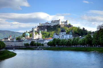 Die Salzburg - obrazy, fototapety, plakaty