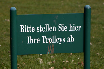 Trolley-Abstellplatz