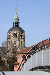 Fototapeta na wymiar Münsterkirche Hameln