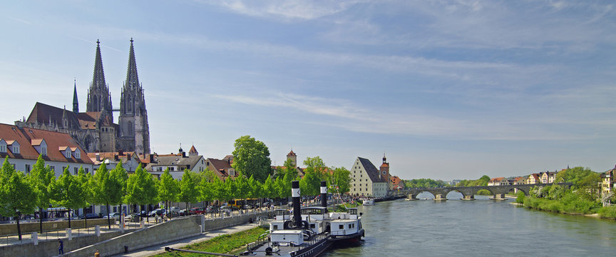 Regensburg - Kulisse und UNESCO -Weltkulturerbe