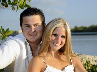 Obraz premium Beach Couple 7