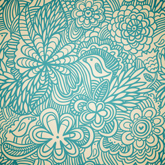 Floral seamless pattern