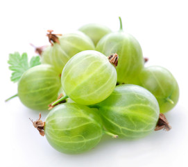 Gooseberry on a white background.