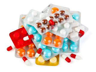 Packs of pills