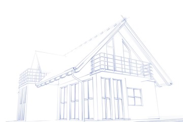 Haus sketch