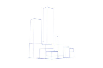 Hochhaus sketch