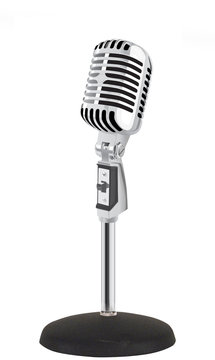 Retro Microphone (vector)
