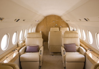 airplane interior