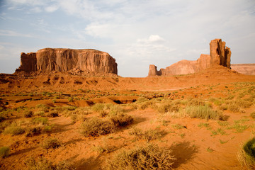 Monument Valley, gigantischen Steinformationen