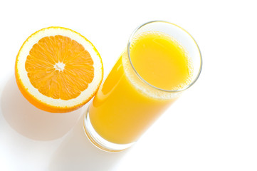 glass of orange