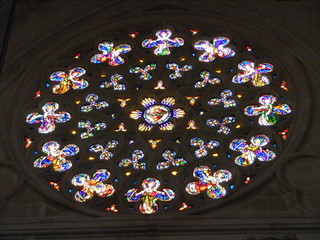 Rosetón de la catedral de Burgos