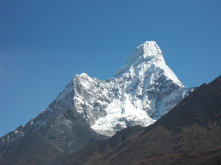 Fototapeta na wymiar View to Everest