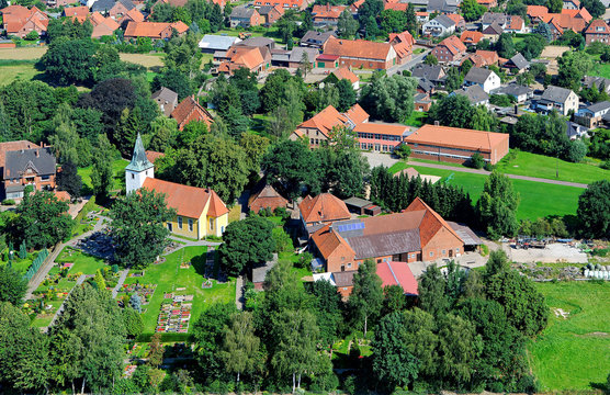 Wunstorf, Kolenfeld, Luftaufnahme