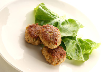 gebratene Frikadellen / Buletten