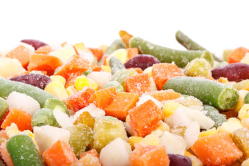 Fresh frozen vegetables