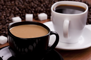 cups of coffee