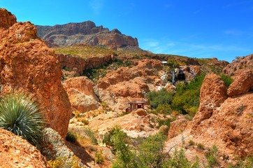 Gazebo in Texas Canyon