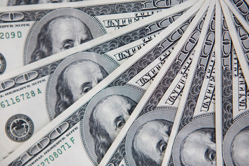 Money, 100 american dollars