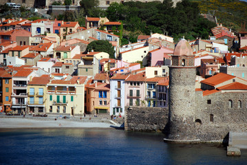 Obraz premium Maisons à Collioure