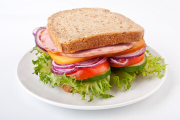 whole wheat sandwich