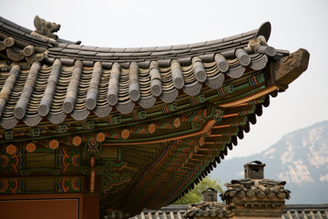 Fototapeta na wymiar Changdeokgung Pałac w Seulu