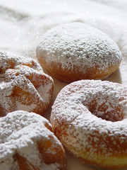 sweets with sugar