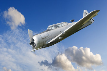 war propeller fighter plane
