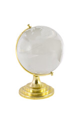The globe isolated over white background © Aleksandr Kurganov