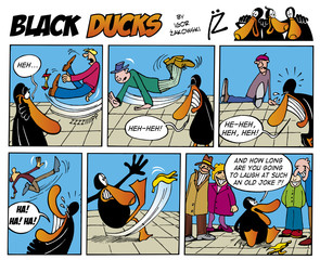 Black Ducks Comic Strip episode 6