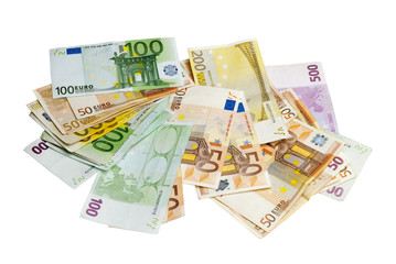 Euro bills