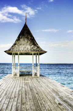 Pier At Montego Bay, Jamaica, Carribean