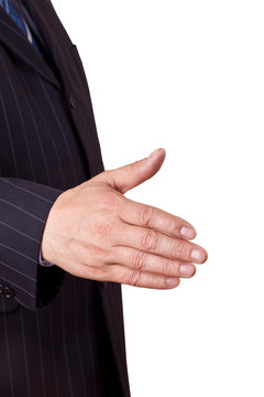 Business handshake
