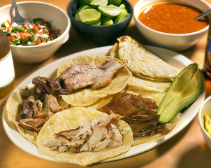 Tacos de carnitas. México
