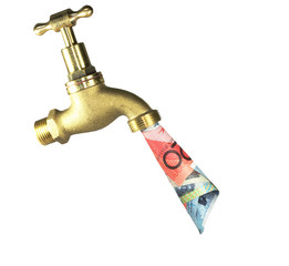 tap and money