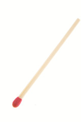Matchstick isolated on white background