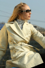 woman in sunglasses
