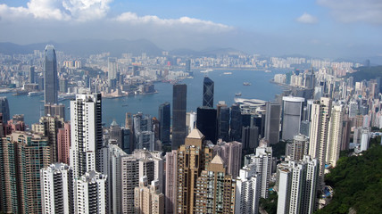 Hong kong skyline