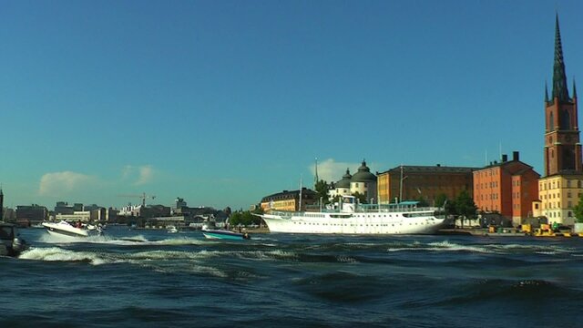 Cruise in Stockholm, Sweden