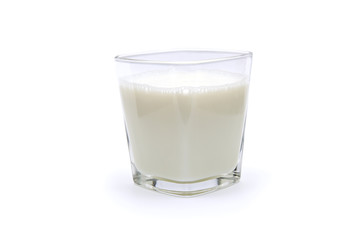 glass with milk