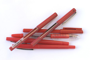 Red pens