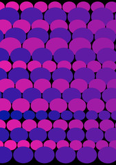 Colorful circles for background