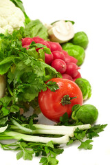 Fresh vegetables