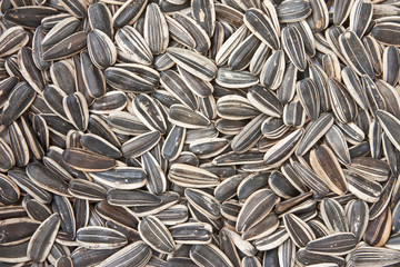 Dried sunflower seeds