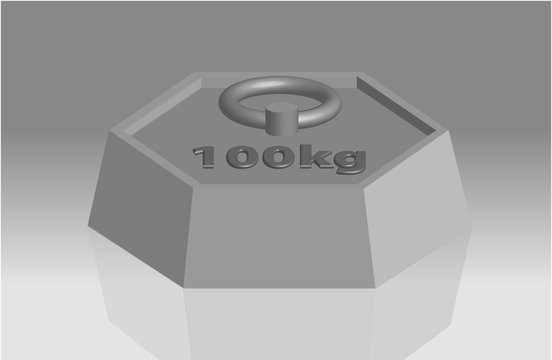 poid de 100kg