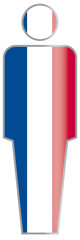 France 3D Symbol
