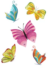 Deurstickers Vlinders butterfly