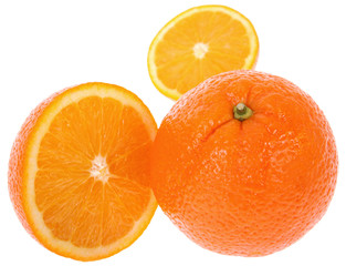 Fresh juicy oranges
