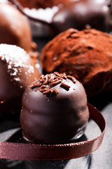 chocolate truffles