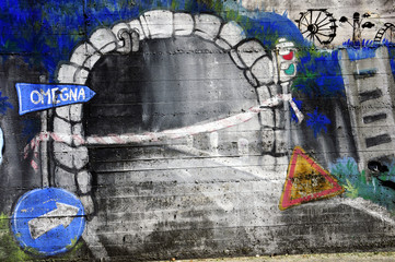 Graffiti, galleria di Omegna