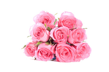 Plakat Pink roses bouquet
